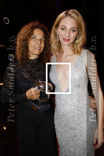 Amsterdam 17 oktober 2024
Het televizierring gala 2024  in carre . Paula v d Oest met Claire Bender