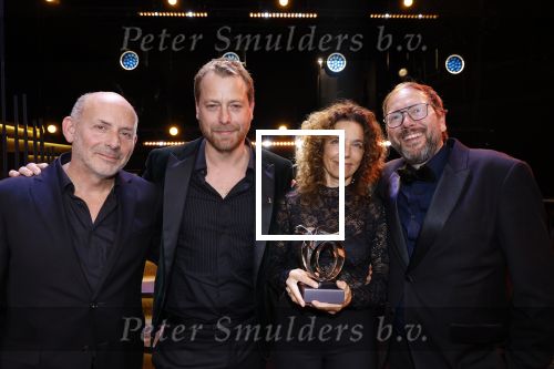 Amsterdam 17 oktober 2024
Het televizierring gala 2024  in carre . Paula v d Oest met Mark v Eeuwen Alain de Levita en