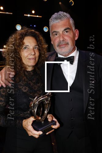Amsterdam 17 oktober 2024
Het televizierring gala 2024  in carre . Paula v d Oest met Rob Oudkerk