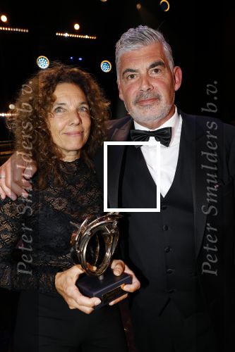 Amsterdam 17 oktober 2024
Het televizierring gala 2024  in carre . Paula v d Oest met Rob Oudkerk