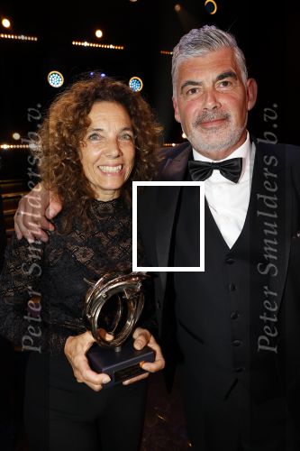 Amsterdam 17 oktober 2024
Het televizierring gala 2024  in carre . Paula v d Oest met Rob Oudkerk