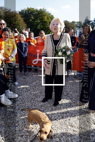 Soestdijk 5 oktober 2024
Prinses Beatrix bij wandeltocht voor het Beatrix Spierfonds op Paleis Soestdijk.
