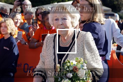 Soestdijk 5 oktober 2024
Prinses Beatrix bij wandeltocht voor het Beatrix Spierfonds op Paleis Soestdijk.