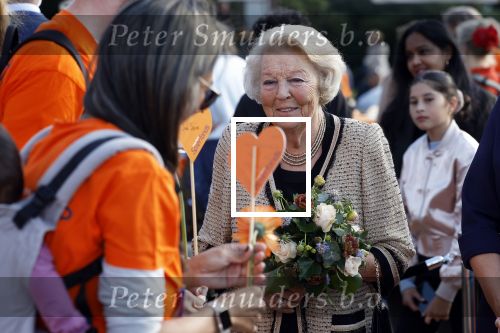 Soestdijk 5 oktober 2024
Prinses Beatrix bij wandeltocht voor het Beatrix Spierfonds op Paleis Soestdijk.