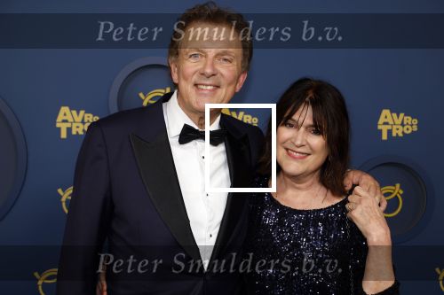 Amsterdam 17 oktober 2024
Het televizierring gala 2024  in carre . Robert ten Brink en zijn vrouw Roos