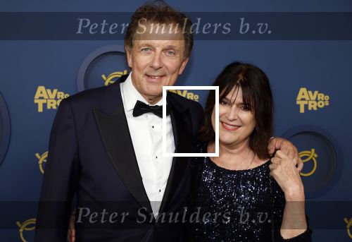 Amsterdam 17 oktober 2024
Het televizierring gala 2024  in carre . Robert ten Brink en zijn vrouw Roos