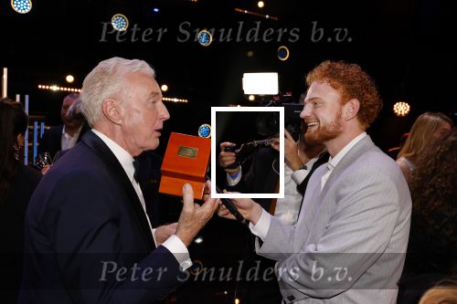 Amsterdam 17 oktober 2024
Het televizierring gala 2024  in carre . Sil van der Wees en Andre v Duin