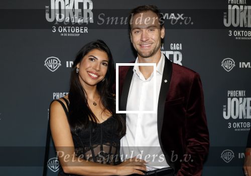 Amsterdam 1 oktober 2024
Premiere the Joker in pathe Arena. Stephanie Ocampo Cuervo en partner