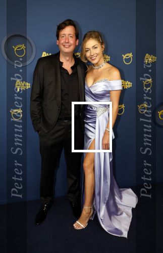 Amsterdam 17 oktober 2024
Het televizierring gala 2024  in carre . Steven kazan en zijn vrouw Jamie Kazan