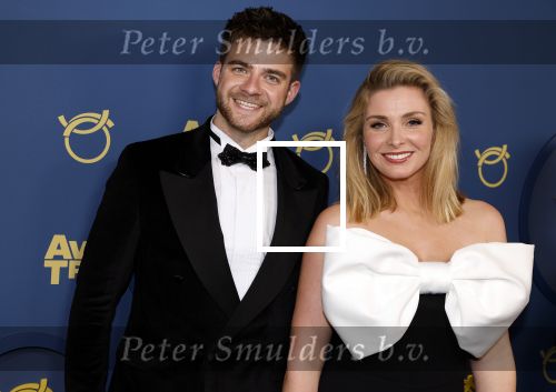 Amsterdam 17 oktober 2024
Het televizierring gala 2024  in carre . Welmoed Sijtsma met een kennis