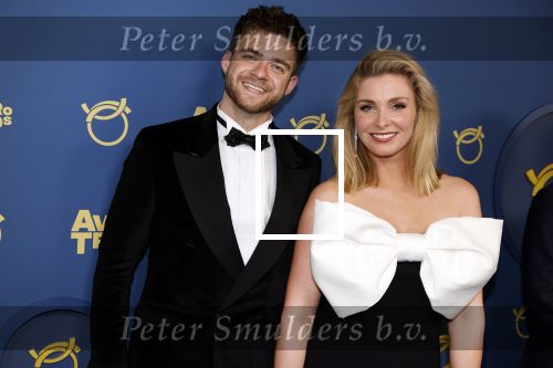 Amsterdam 17 oktober 2024
Het televizierring gala 2024  in carre . Welmoed Sijtsma met een kennis