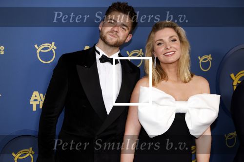 Amsterdam 17 oktober 2024
Het televizierring gala 2024  in carre . Welmoed Sijtsma met een kennis
