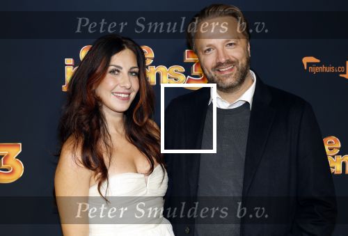 Amsterdam 6 oktober 2025
Premiere de Jongens 3 in Tuschinski. Antine  Algra kwam met Franke Hollywood