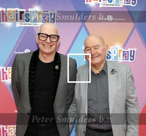 Rotterdam 12 oktober 2025
Premiere Hairspray in het oude Luxor in Rotterdam. Arie Cupe met partner