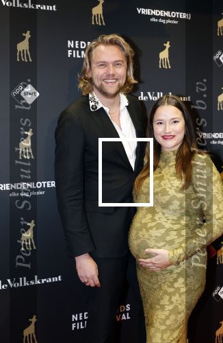 Utrecht 3 oktober 2025
Uitreiking gouden kalveren op het Nederlands film festival. Barbara Sloesen zwanger met partner Joost Hofman