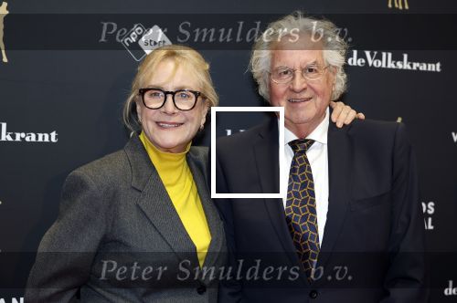 Utrecht 3 oktober 2025
Uitreiking gouden kalveren op het Nederlands film festival. Beppie Melissen met partner