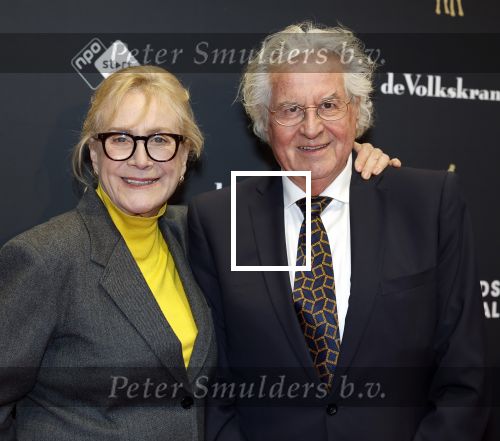Utrecht 3 oktober 2025
Uitreiking gouden kalveren op het Nederlands film festival. Beppie Melissen met partner