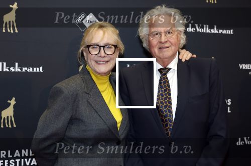 Utrecht 3 oktober 2025
Uitreiking gouden kalveren op het Nederlands film festival. Beppie Melissen met partner