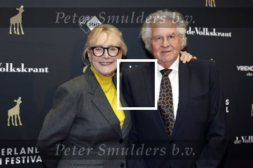 Utrecht 3 oktober 2025
Uitreiking gouden kalveren op het Nederlands film festival. Beppie Melissen met partner
