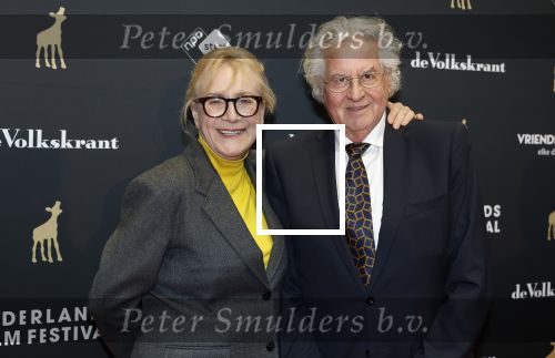 Utrecht 3 oktober 2025
Uitreiking gouden kalveren op het Nederlands film festival. Beppie Melissen met partner