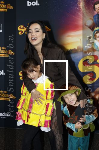 Utrecht 12 oktober 2025
Premiere de club van sinterklaas in kinepolis . Bibi Breijeman met kinderen