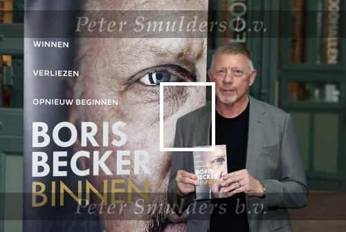 Amsterdam 8 oktober 2025
Boris Becker met zijn boek bij Eva Jinek in de foodhallen.