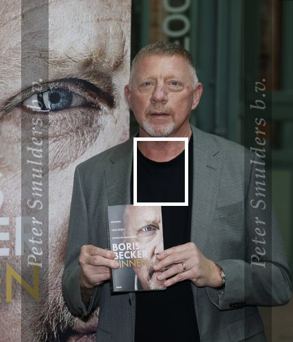 Amsterdam 8 oktober 2025
Boris Becker met zijn boek bij Eva Jinek in de foodhallen.
