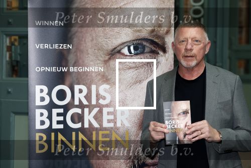 Amsterdam 8 oktober 2025
Boris Becker met zijn boek bij Eva Jinek in de foodhallen.