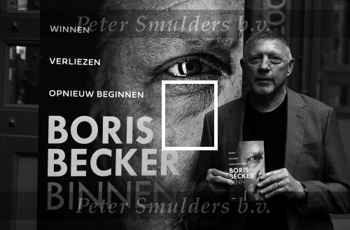 Amsterdam 8 oktober 2025
Boris Becker met zijn boek bij Eva Jinek in de foodhallen.