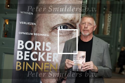 Amsterdam 8 oktober 2025
Boris Becker met zijn boek bij Eva Jinek in de foodhallen.