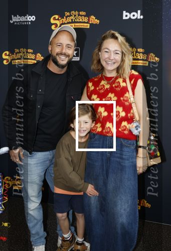 Utrecht 12 oktober 2025
Premiere de club van sinterklaas in kinepolis . carolien Spoor en Jon karthaus kwam met hun zoon