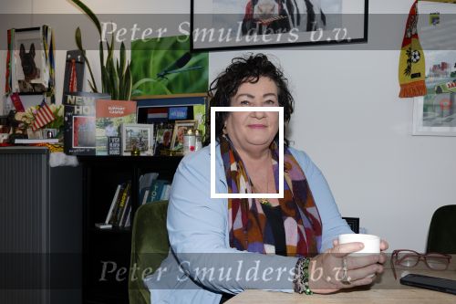 Den Haag 10 oktober 2025
Caroline v d Plas in haar kantoor bij de tweede kamer.