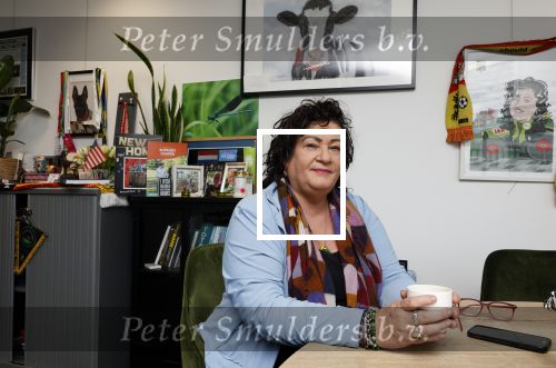 Den Haag 10 oktober 2025
Caroline v d Plas in haar kantoor bij de tweede kamer.