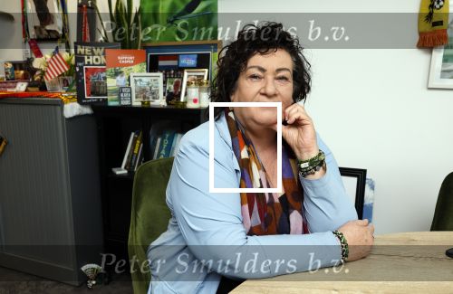 Den Haag 10 oktober 2025
Caroline v d Plas in haar kantoor bij de tweede kamer.