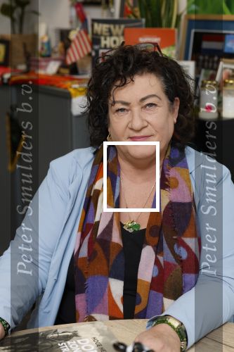 Den Haag 10 oktober 2025
Caroline v d Plas in haar kantoor bij de tweede kamer.