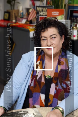 Den Haag 10 oktober 2025
Caroline v d Plas in haar kantoor bij de tweede kamer.