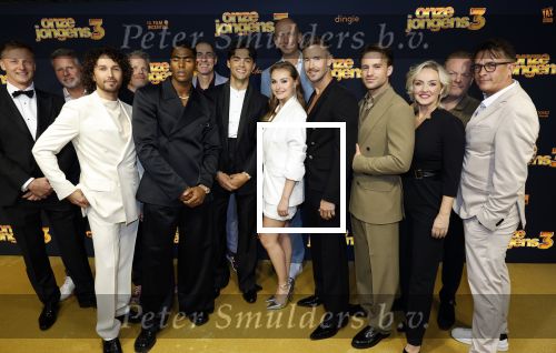 Amsterdam 6 oktober 2025
Premiere de Jongens 3 in Tuschinski. cast met oa Charly Luske Thijs Boermans Denzel Slager Rein v Duivenbode Lone v Roosendaal Martijn Fischer en Diego Gonzales-Clark.