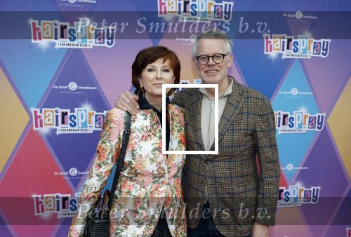 Rotterdam 12 oktober 2025
Premiere Hairspray in het oude Luxor in Rotterdam. Chazia Mourali kwam met haar man Mark Schroder