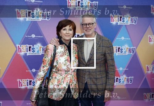 Rotterdam 12 oktober 2025
Premiere Hairspray in het oude Luxor in Rotterdam. Chazia Mourali kwam met haar man Mark Schroder