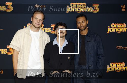 Amsterdam 6 oktober 2025
Premiere de Jongens 3 in Tuschinski. Daan Zwierink , Nicolaas Kaller , Owen Playfair