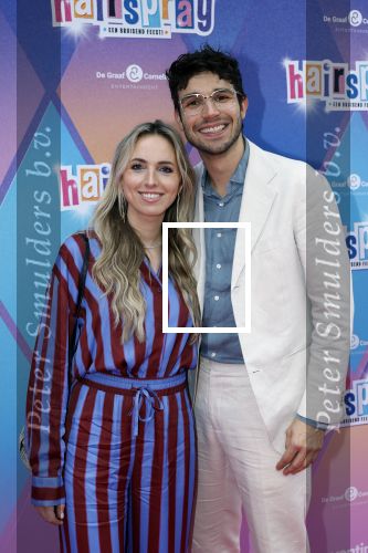Rotterdam 12 oktober 2025
Premiere Hairspray in het oude Luxor in Rotterdam. Eline de Ruig met partner