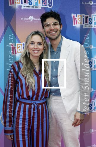 Rotterdam 12 oktober 2025
Premiere Hairspray in het oude Luxor in Rotterdam. Eline de Ruig met partner