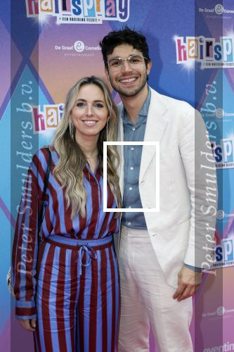 Rotterdam 12 oktober 2025
Premiere Hairspray in het oude Luxor in Rotterdam. Eline de Ruig met partner