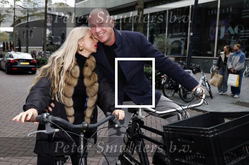 Rotterdam 12 oktober 2025
Eugene v Dun met zijn vrouw op de fiets in Rotterdam.
