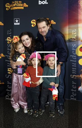 Utrecht 12 oktober 2025
Premiere de club van sinterklaas in kinepolis . Ferri Somogyi met vriendin en hun kinderen