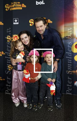 Utrecht 12 oktober 2025
Premiere de club van sinterklaas in kinepolis . Ferri Somogyi met vriendin en hun kinderen
