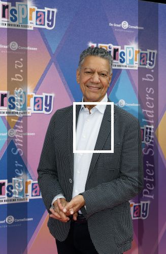 Rotterdam 12 oktober 2025
Premiere Hairspray in het oude Luxor in Rotterdam. Frank Sanders met een kennis