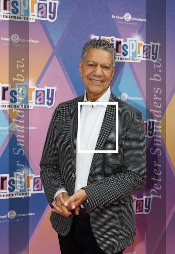 Rotterdam 12 oktober 2025
Premiere Hairspray in het oude Luxor in Rotterdam. Frank Sanders met een kennis