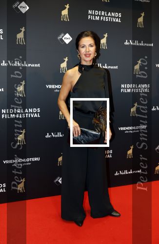 Utrecht 3 oktober 2025
Uitreiking gouden kalveren op het Nederlands film festival. Gunay Uslu kwam met haar partner