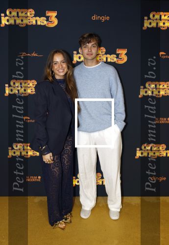 Amsterdam 6 oktober 2025
Premiere de Jongens 3 in Tuschinski. Jada Borsato met haar vriend